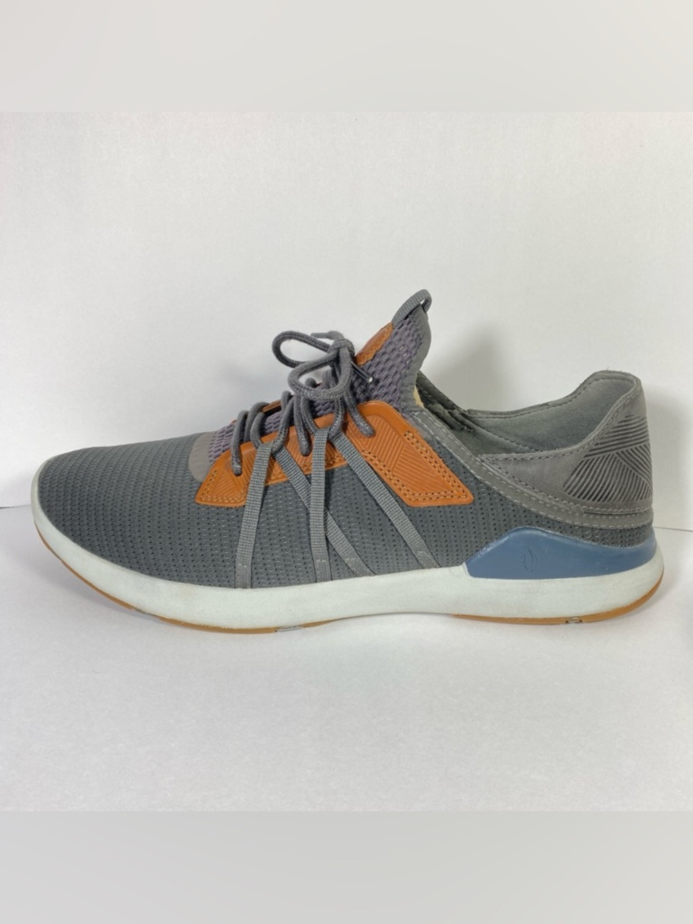 Olukai Mio Li Athletic Sneakers Lightweight Mesh Comfort Gray Men’s Shoes Sz 13 - Picture 5 of 16